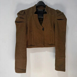 Industry size small brown‎ short  jacket